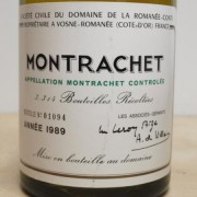 DRC Montrachet モンラッシェ 1989