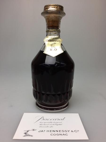 未開栓】Hennessy ヘネシー XO カラフェ バカラボトル ブランデー  
